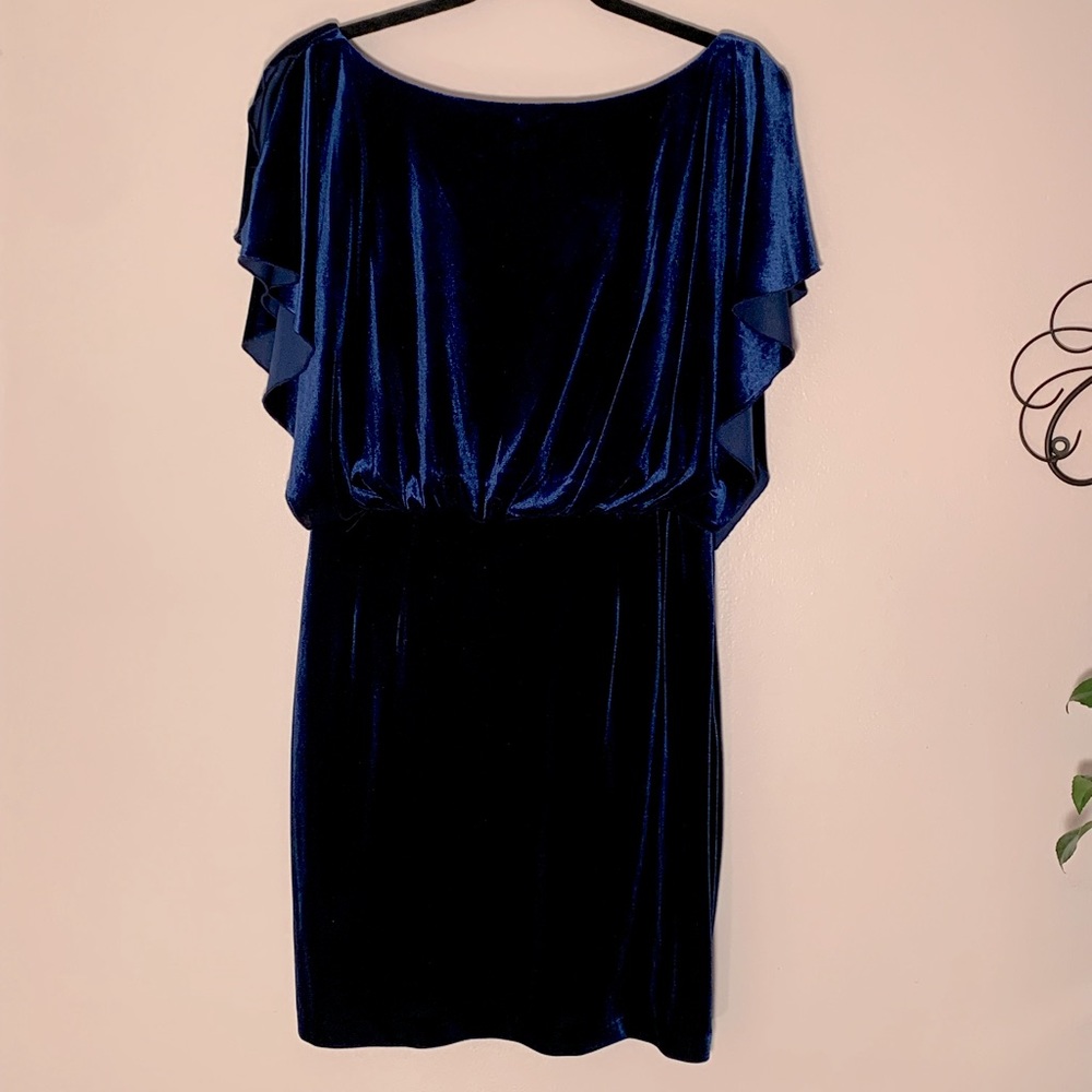 Jessica Simpson Velvet Cocktail Dress